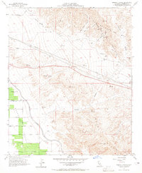 Thermal Canyon 1956 topographic map thumbnail