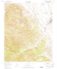 Thompson Canyon 1949 topographic map thumbnail