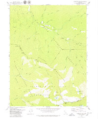 Thompson Peak 1979 topographic map thumbnail