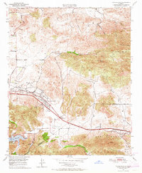 Thousand Oaks 1950 topographic map thumbnail