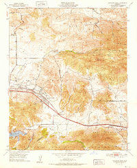 Thousand Oaks 1952 topographic map thumbnail