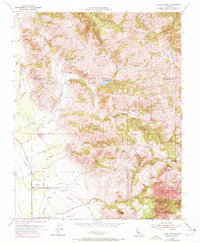 Three Sisters 1954 topographic map thumbnail