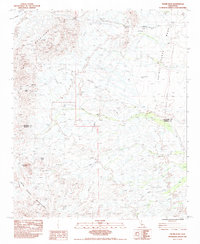 Thumb Peak 1983 topographic map thumbnail