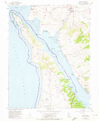 Tomales 1954 topographic map thumbnail