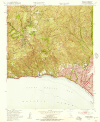 Topanga 1952 topographic map thumbnail