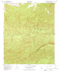 Topatopa Mountains 1943 topographic map thumbnail