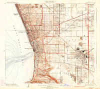 Torrance 1934 topographic map thumbnail