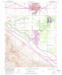 Tracy 1954 topographic map thumbnail