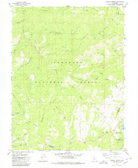 Tragedy Spring 1979 topographic map thumbnail