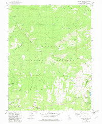 Tragedy Spring 1979 topographic map thumbnail