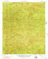 Trail Canyon 1940 topographic map thumbnail