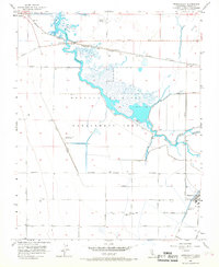 Tranquillity 1956 topographic map thumbnail