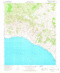 Tranquillon Mountain 1959 topographic map thumbnail