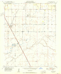 Traver 1950 topographic map thumbnail