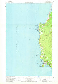 Trinidad 1966 topographic map thumbnail