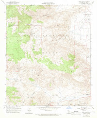 Tubb Canyon 1959 topographic map thumbnail