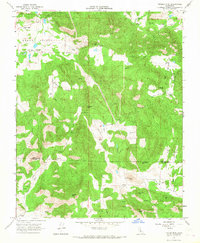 Tucker Mtn 1966 topographic map thumbnail