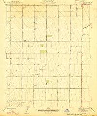 Tufts Ranch 1947 topographic map thumbnail