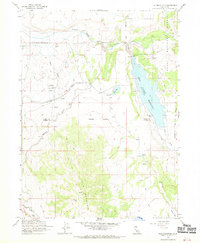 Tule Mountain 1962 topographic map thumbnail