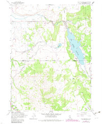 Tule Mountain 1962 topographic map thumbnail