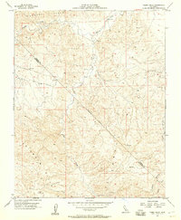 Tumey Hills 1956 topographic map thumbnail
