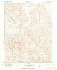 Tumey Hills 1956 topographic map thumbnail