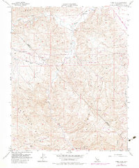 Tumey Hills 1956 topographic map thumbnail