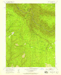 Tunnel Hill 1950 topographic map thumbnail