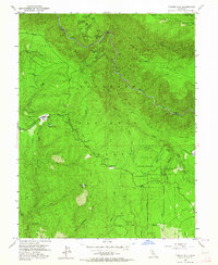 Tunnel Hill 1950 topographic map thumbnail