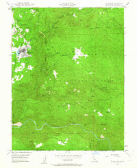 Tuolumne 1948 topographic map thumbnail