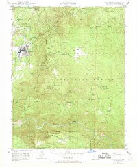 Tuolumne 1948 topographic map thumbnail