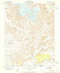 Turlock Lake 1953 topographic map thumbnail