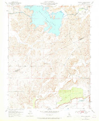 Turlock Lake 1953 topographic map thumbnail