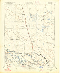 Turner Ranch 1948 topographic map thumbnail