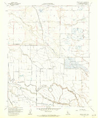 Turner Ranch 1961 topographic map thumbnail