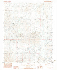 Turquoise Mtn. 1983 topographic map thumbnail