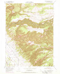 Tuscan Springs 1951 topographic map preview
