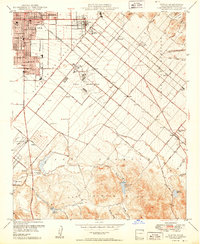 Tustin 1950 topographic map thumbnail