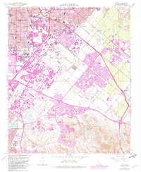 Tustin 1965 topographic map thumbnail
