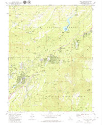 Twain Harte 1979 topographic map thumbnail