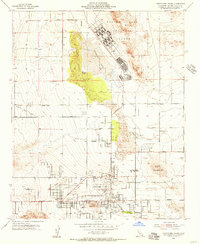 Twentynine Palms 1955 topographic map thumbnail