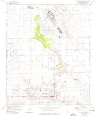 Twentynine Palms 1973 topographic map thumbnail
