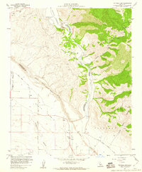 Twitchell Dam 1959 topographic map thumbnail