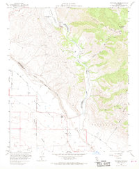 Twitchell Dam 1959 topographic map thumbnail