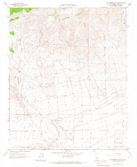 Tylerhorse Canyon 1965 topographic map thumbnail