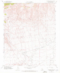 Tylerhorse Canyon 1965 topographic map thumbnail