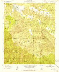 Vail Lake 1953 topographic map thumbnail