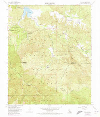 Vail Lake 1953 topographic map thumbnail