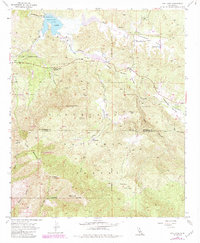 Vail Lake 1953 topographic map thumbnail