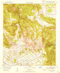 Valley Center 1948 topographic map thumbnail